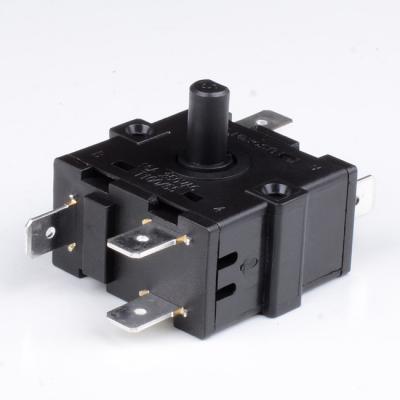 China 4 Speed Miniature Fan Mixer 3 Position SOKEN Rotary Switch 16a 250v RT233-3 for sale