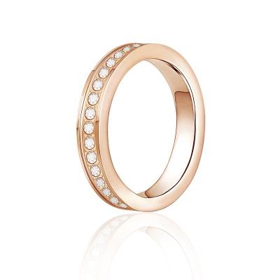 China High Quality Wedding Rings Cheap Jewelry Casual/Sports Set Personalized Couples Diamond Rings Jewelry 18k Gold Stainless Steel Rings For Couples for sale