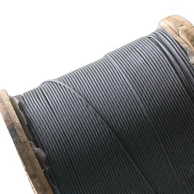 China Contemporary Customized Special 6 8 12 13 Tractor Steel Rope Hemp Core Speed Limiter Wire Rope 10mm Elevator Accessories for sale