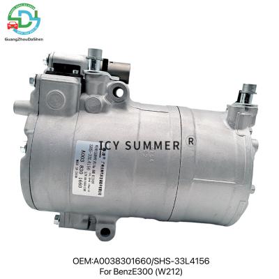 China EV Vehicle Hybrid AC Compressor A0038301660 SHS-33L4156 For Benz E300 W212 for sale