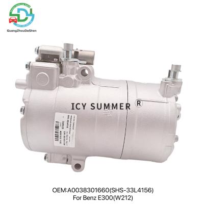 China GZDS A0038301660 Hybrid Compressor SHS-33L4156 For Benz E300 W212 for sale