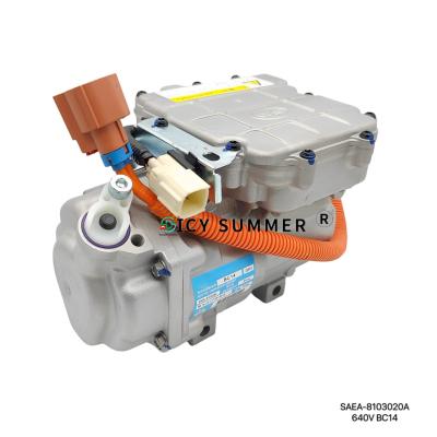 China EV Electric Vehicle Air Conditioning Compressor For BYD Song 640V BC14 SAEA-8103020A for sale
