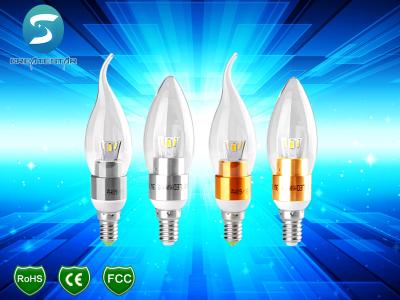 China O chá da vela do diodo emissor de luz de 80 lúmens ilumina a iluminação comercial da decoração com tampa de vidro à venda