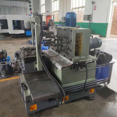China Valve Thread Hole Processing Auto Drilling And Tapping Machine Full Protection for sale