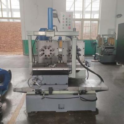 China Cast Iron Valve Flange Processing Automatic Drill And Tapping Machine Full Protection for sale