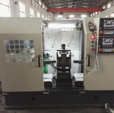 China High-precision multifunctional valve double-sided CNC boring and milling machine for sale