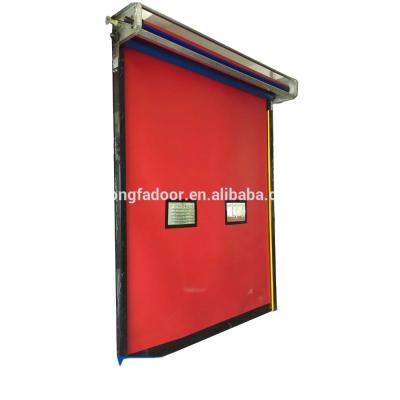 China Industrial Auto-recovery High Speed Automatic Rolling Shutter Door for sale