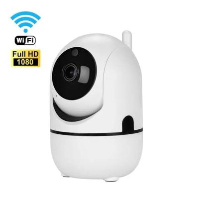 China PAN-TILT Cloud Storage Free 30 Days Mini Baby Monitor Wifi Indoor Auto IP Tracking Camera for sale