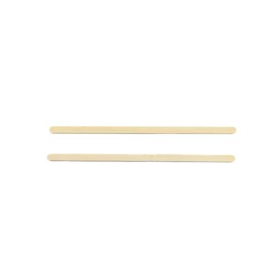 China Wholesale Disposable Minimalist Honey Ecofriendly Wooden Bamboo Stir Stirrer Coffee Stick for sale