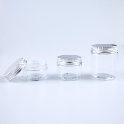 Cina Contenitori di barattoli di plastica sigillati con coperchio in argento di alluminio in vendita