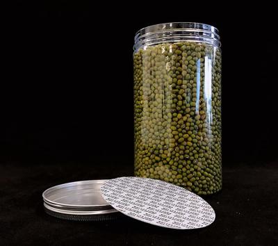 China Factory Price Plastic Food Jar for Dry Fruits Plastic Storage Jars with Lids Food Grade Plastic Jars with Fast Delivery for sale