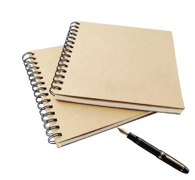 China Spiral Promotional spiral binding notebook hardcover spiral custom logo journal for sale