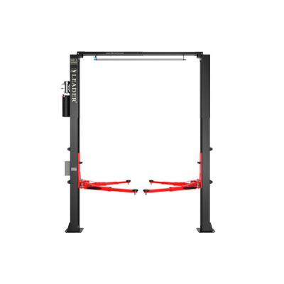 China Hot Sales 2 Post Clear Floor Garage Lift Post Car Lift Leader L28CS 8000kg Lifting Capacity Two Post for sale