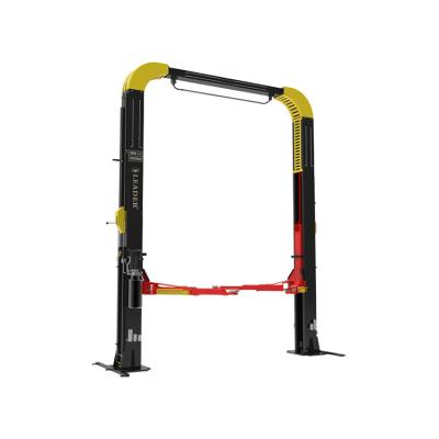 China New Design High Quality Clear Floor Two Post Car Lift Leader L25CS-7/8 5000kg Lifting Capacity for sale