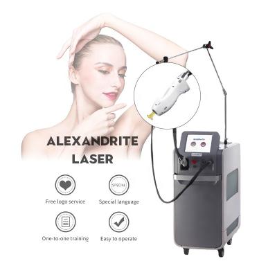Chine 100J machine professionnelle d'impulsion du nanomètre 1064 nanomètre de l'Alexandrite 755 de ND Yag d'épilation longue de laser à vendre