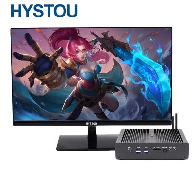 China For Gaming HYSTOU 8 USB Aio Mini Gaming PC 16G RAM Computer i7 Office All In Offices One for sale