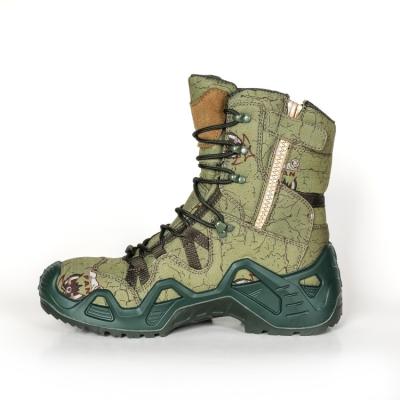 China Fabrik OEM wasserdichte PUPU-Sohle im Kampfstil für Outdoor-Aktivitäten Outdoor-Stiefel für Männer zu verkaufen