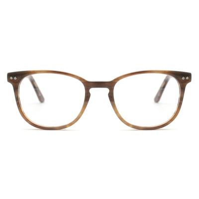 China For Prescription Using Classic Retro Round Tortoise Unisex Acetate Glasses Frames for sale