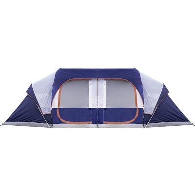 China Extended Type Outdoor Waterproof Family Camping Tents 4-6 People Luxury Tent glamping for sale