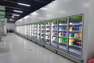Chine Alarme modulaire de température marche dans le congélateur / chambre froide en acier inoxydable à vendre