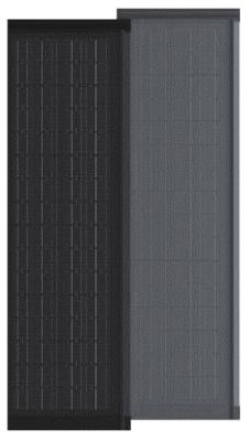 Chine HJT CELLS 130W Carreaux de toiture BIPV résistants aux intempéries en noir faciles à installer Panneaux de verre trempé UL à vendre