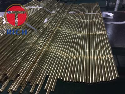 China Polierrundes Messingrohr ASTM B135/kaltbezogenes nahtloses Rohr C27000 C27200 H58 zu verkaufen