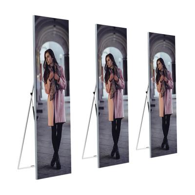 China Indoor P2.5 2.5Mm Wifi Control Digital Advertising Poster Banner Led Display Screen Shopping Mall Led Video Wall for sale