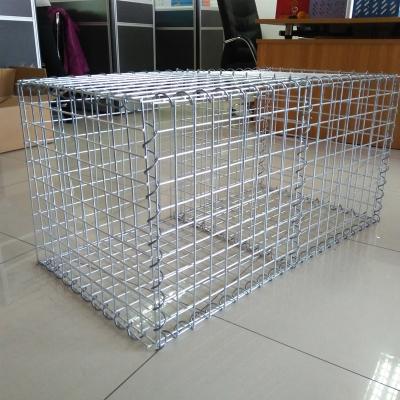 Chine Fil Mesh Gabion de Hot Galvanized Welded 2mm de barrière à vendre