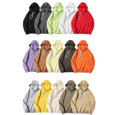 China 100% Custom Blank Hooded Hoodie Unisex Logo Print Multicolor Stylish Pullover High Quality Cotton Anti-wrinkle Heavy Hoodies For Men for sale