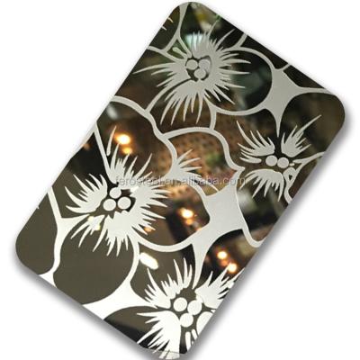 China Copper Brass Plate Chemical Decorative 2mm Decorative Deep Etching 3mm for sale