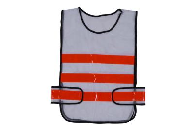 Chine Motocycling/gilet fonctionnant de sécurité de maille avec des poches, haut gilet de visibilité de la classe 2 à vendre