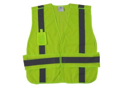 Chine Hauts uniformes de travail de visibilité de protection, gilet standard de sécurité de la maille En20471 réfléchissant à vendre