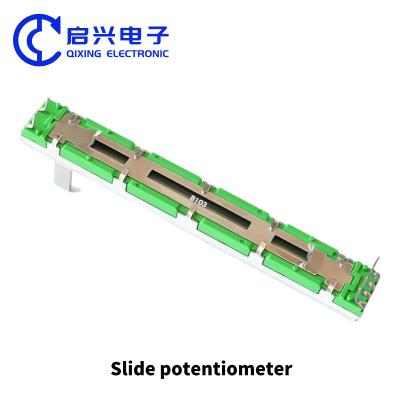 Cina Potenziometro produttore fornitura 10k 50k 100k con 30mm 45mm 60mm di viaggio slide lineare fader potenziometro in vendita