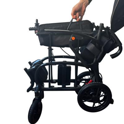 China 11.5 kg schwerer elektrischer Rollstuhl mit elektromagnetischer Bremse für Behinderte und ältere Menschen zu verkaufen