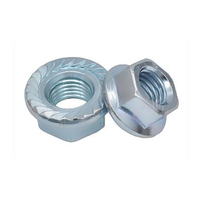China NXF S235JR/A105JRB/DINST37-2/JISSS400/ASTMA283C M3-M16 Aceite de carbono zincado galvanizado Hexagonal Frangilla de la nuez en venta