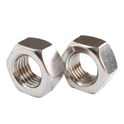 China NXF ASTM JIS EN 316/0Cr17Ni12Mo2/1.4401 M14 5 mm ASTM Nueces de acero inoxidable 316 Nueces hexadecimales pesadas o delgadas en venta
