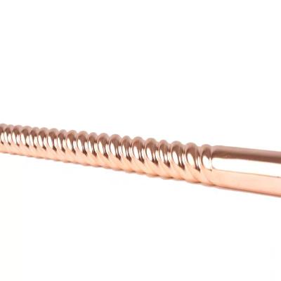 China NXF ASTM B280/EN12735/JISH3300 C11000 C12200 Diámetro 7,94-25,4 mm espesor 0,2-0,7 mm longitud 100 m tubo corrugado integrado en venta