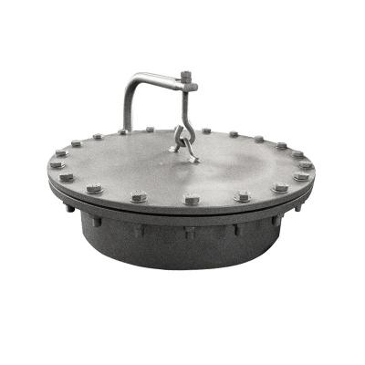 China NXF acero galvanizado de carbono de apertura rápida cubierta de alcantarillado circular de drenaje cubierta de alcantarillado industrial de acero inoxidable en venta