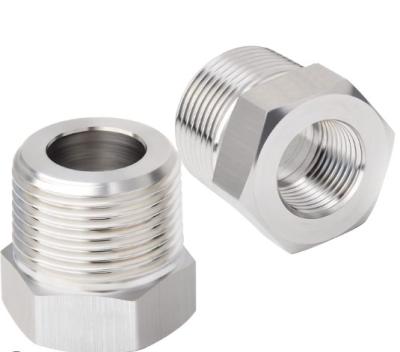 China NXF UNS S31008 ASTM A403 310S/0Cr25Ni20/1.4845 DN6-100 Class3000-9000 310S High Pressure Stainless Steel Threaded Bushing for sale