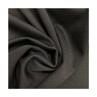 China Pure Made In China Straight High End Clothing Fabrics Rome Black Silk Fabric for sale