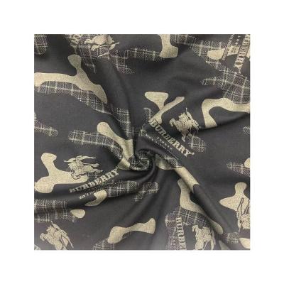 China New fashion 65% pure viscose 29%polyester 6%spandex printed roman knitted fabric for sale