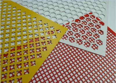 Cina Metallo perforato decorativo Mesh Sheets larghezza 1.22m/di 1m per i divisori dello spazio in vendita
