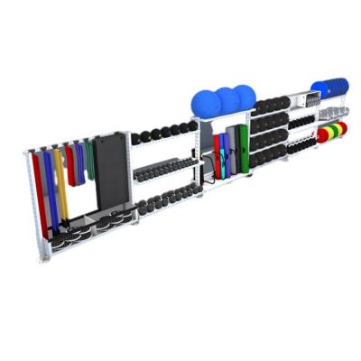 China Commercial Home Adjustable Sports Gym Equipment Wall Mounted Foiding Power Rack for sale