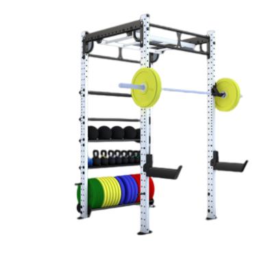 China Fitness Center Commercial Boxing and Gym Squatting Equipment Bench Press Rack Gym Equipment Pull Up Bar Half Power Rack for sale