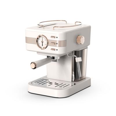 China Hotel Espresso Cafe Michine with Tamper, Milk Frothing Pitcher, and Steam Wand for sale