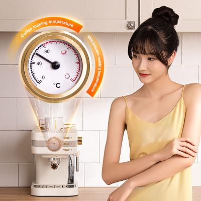 China Italian Pump Mini Espresso Hotel Household Espresso Coffee Maker Bar Machines 15 for sale