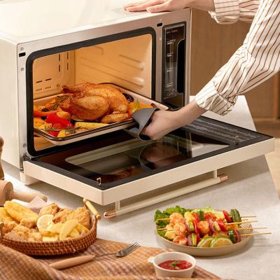 China 28L Hotel Countertop Baking Oven Air Fryer with Steam Oven Function and CE Certificate for Family for sale