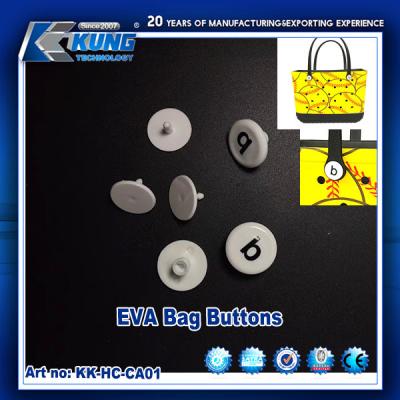 中国 EVA素材 ファッショナブル バッグ ボタン, ライトと耐磨性, 多色オプション, 高精度型模具製造 販売のため