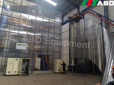Cina La ruota verticale automatizzata spolverizza la linea di rivestimento pre CE del trattamento in vendita