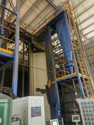 China Capacidade de espaço de tensão personalizada Cabine elétrico múltipla Linha de revestimento de pó vertical totalmente automática à venda